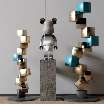 现代室内雕塑摆件