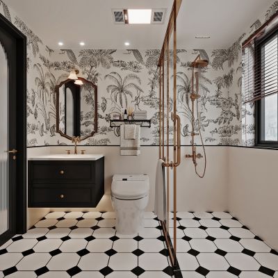 法式复古卫生间