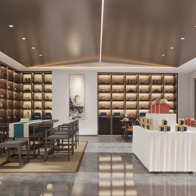 新中式茶叶店茶馆