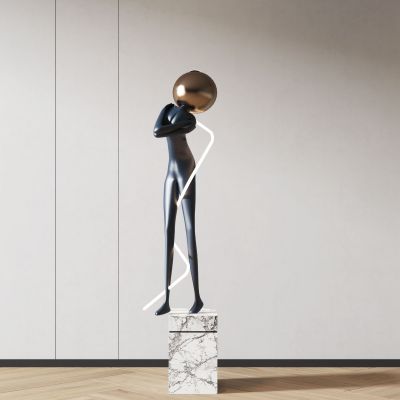 现代室内雕塑摆件