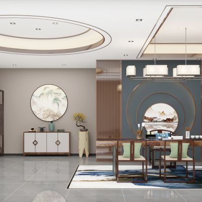 新中式茶叶店茶馆