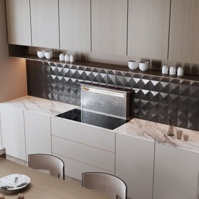 现代餐边柜酒柜