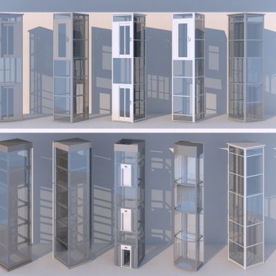 现代直升观光电梯