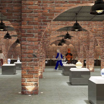 现代展厅博物馆