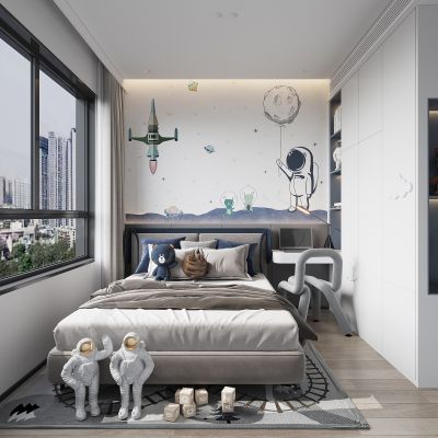 现代儿童房
