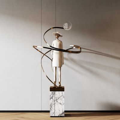 现代室内雕塑摆件