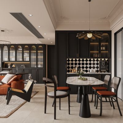 法式复古客餐厅