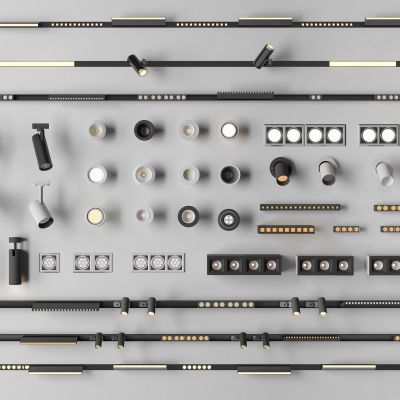 磁吸灯 轨道灯 筒灯 射灯