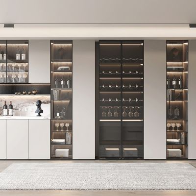 现代酒柜