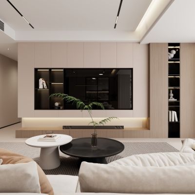 现代电视背景，电视背景，背景墙