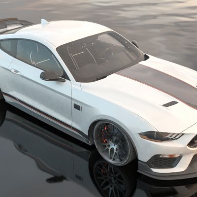 2022款福特野马Mustang跑车汽车简配版