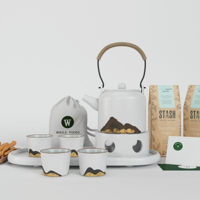 新中式茶具饰品