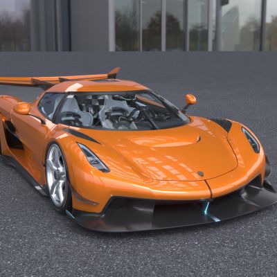 Koenigsegg科尼塞克Jesko豪车超跑