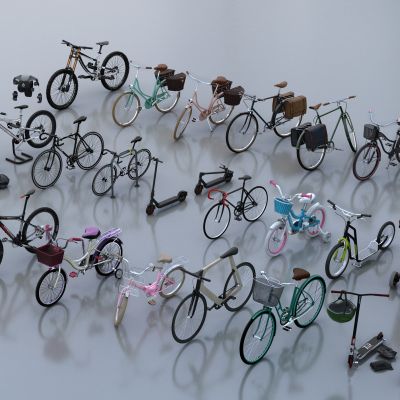 现代自行车组合