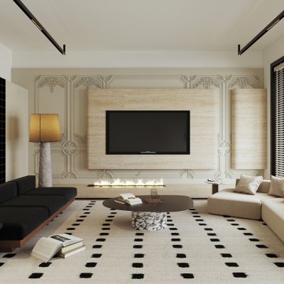 法式中古风家居客厅