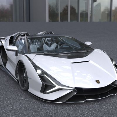 兰博基尼SianFKP37Roadster超跑豪车汽车