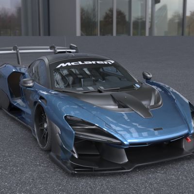 迈凯伦塞纳GTRGP超跑赛车汽车豪车