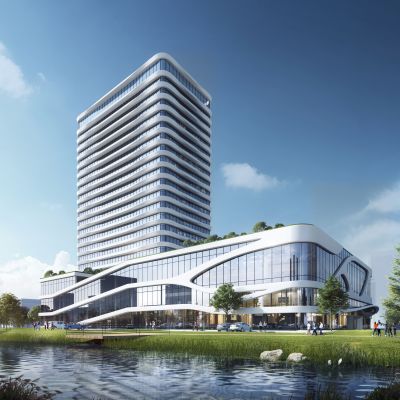 高层办公楼 商业综合体 酒店公寓建筑