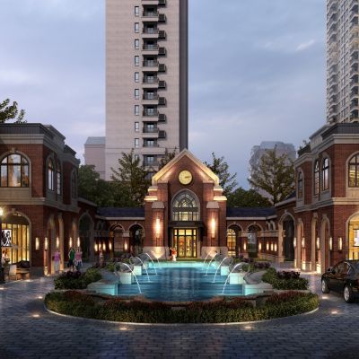 售楼处 展览馆 艺术馆 办公楼建筑 商业建筑 会所建筑 幼儿