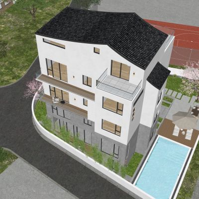 现代别墅 民宿酒店