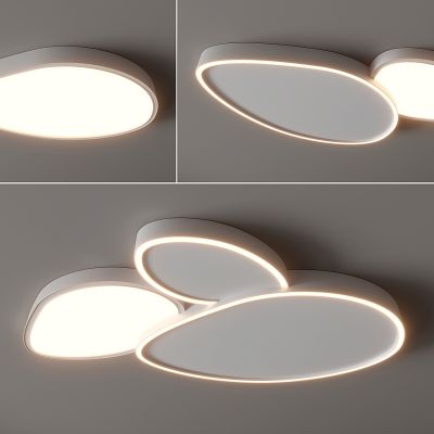 现代吸顶灯 圆形吸顶灯 方形吸顶灯 卧室 客厅 儿童房 简约吸顶灯