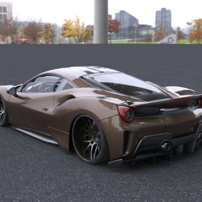 法拉利488超跑豪车