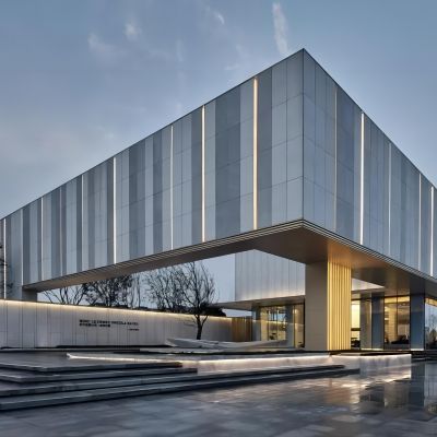 现代售楼处  展览馆 艺术馆 商业建筑 办公楼建筑 会所建筑 幼儿园建筑SU模型