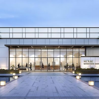 售楼处 展览馆 艺术馆 办公楼建筑 商业建筑 幼儿园建筑