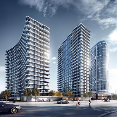 高层办公楼 商业综合体 酒店公寓建筑