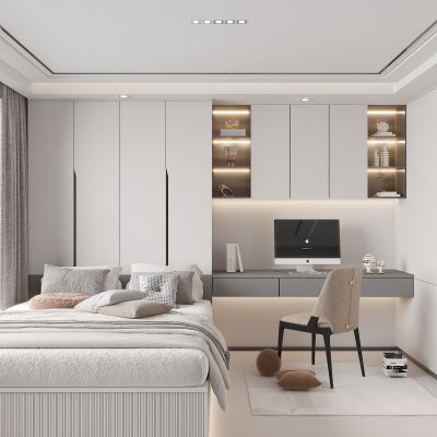 现代风格榻榻米卧室