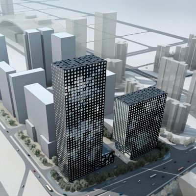 高层办公楼 商业综合体