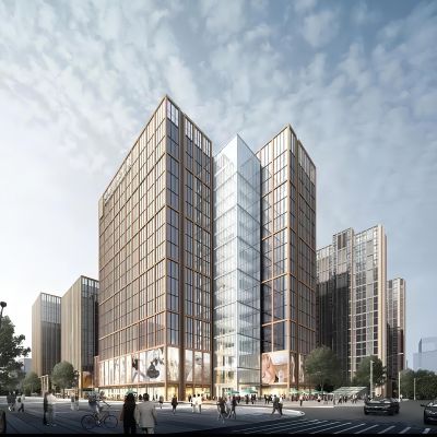 高层办公楼 商业综合体 酒店公寓建筑