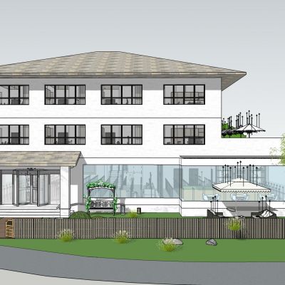 现代别墅 民宿酒店