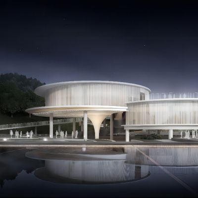 售楼处 展览馆 艺术馆 办公楼建筑 商业建筑  幼儿园建筑