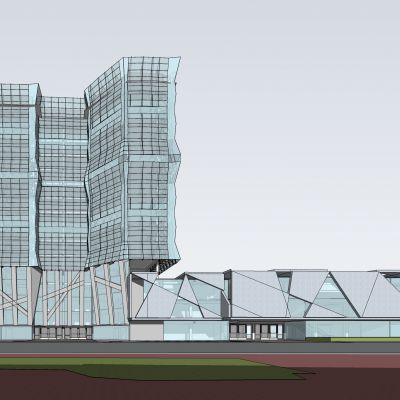 高层办公楼 商业综合体