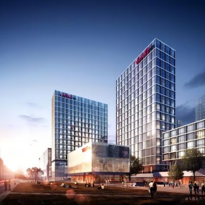 高层办公楼 商业综合体 酒店公寓建筑