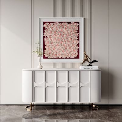 现代轻奢玄关柜