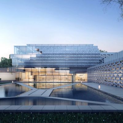 售楼处 展览馆 艺术馆 办公楼建筑 商业建筑 会所建筑 幼儿园建筑SU模型