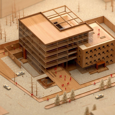 高层办公楼 商业综合体