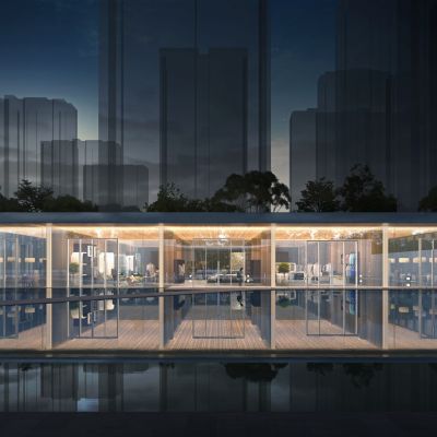 售楼处 展览馆 艺术馆 办公楼建筑 商业建筑 幼儿园建筑