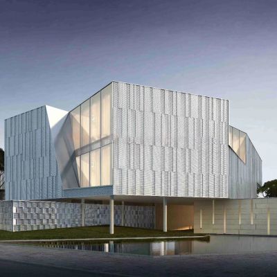 售楼处 展览馆 艺术馆 办公楼建筑 商业建筑 会所建筑 幼儿园建筑SU模型