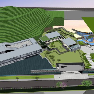 售楼处 展览馆 艺术馆 办公楼建筑 商业建筑  幼儿园建筑