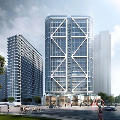 高层办公楼 商业综合体 酒店公寓建筑