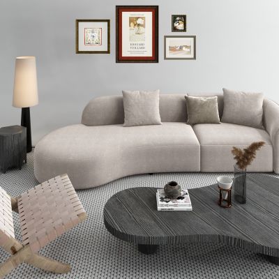 诧寂风沙发茶几