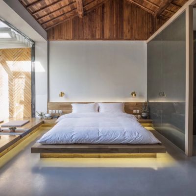 新中式乡村民宿卧室