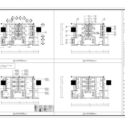 公共卫生间施工图