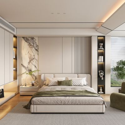 现代卧室