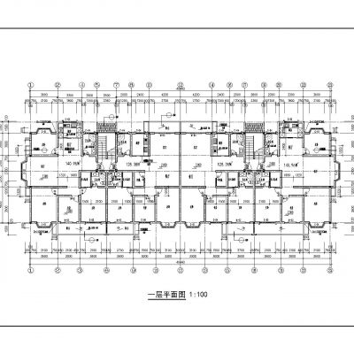 多层公寓建筑施工图