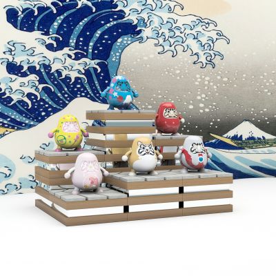 现代美陈摆件潮玩玩偶模型