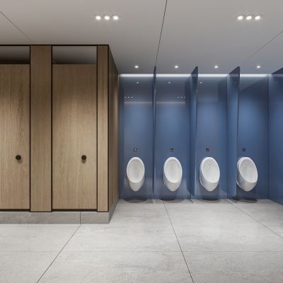 现代公共卫生间